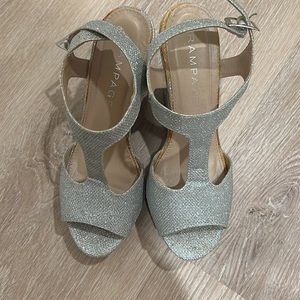 Rampage Size 8M Wedge Silver